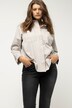 Skjortebluse, loose fit, pyttenitter, langærmet