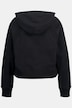 hoodie, korte snit, lange mouwen,capuchonshirt