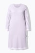 Nachthemd, kant, oversized, ronde hals, lange mouwen