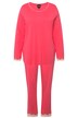 Pyžamo, krajka, kulatý výstřih, dlouhé rukávy