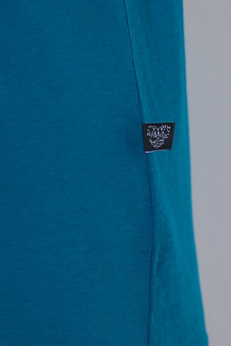 Pyjama, Tunika-Ausschnitt, Satinpaspel, 3/4-Arm