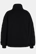 Sweatshirt, kængurulomme, overstørrelse, ståkrave, lange ærmer