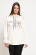 Sweat-shirt, Happiness, oversized, col rond, manches longues