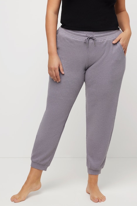 Grey Textured Lounge Pants