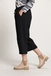 Eco Cotton Wide Leg Elastic Waist Knit Pants
