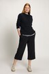 Eco Cotton Wide Leg Elastic Waist Knit Pants