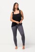 Legging avec rubans fantaisie, jambe étroite et taille élastique