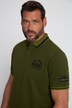 Two Tone Cotton Piqué Polo Shirt