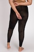 Legging en mesh à imprimé velours. Longueur chevilles et taille élastique