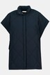 Steppweste, Oversized, Stehkragen, ärmellos, recycelt