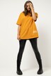 T-Shirt, oversized, Statement Saumprint, Rundhals, Halbarm