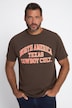 T-shirt, korte mouwen, gemêleerde jersey, ronde hals, t/m 8XL