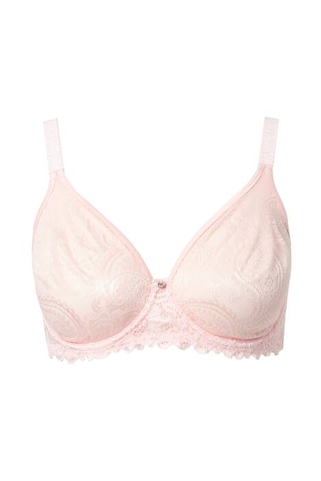 Podprsenka s kosticemi, tvarovaná, žakárová krajka