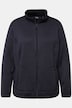 Strickfleece-Jacke, Teddyfleece, Stehkragen, Zipptaschen