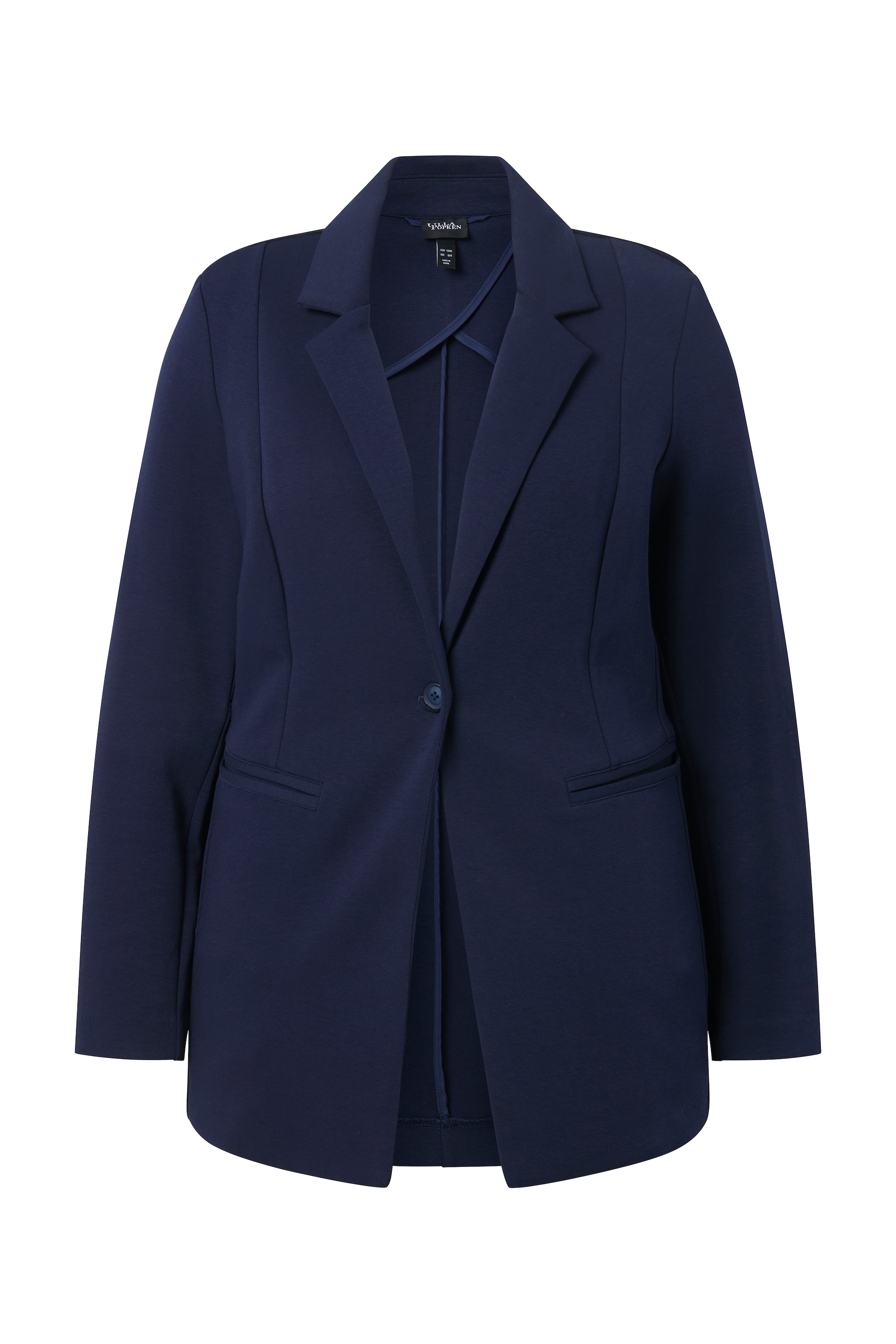 Ulla Popken Damen große Größen Blazer Punto di Roma A Linie Reverskragen