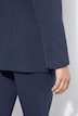 Blazer, Punto di Roma, A-Linie, Reverskragen, Stretch