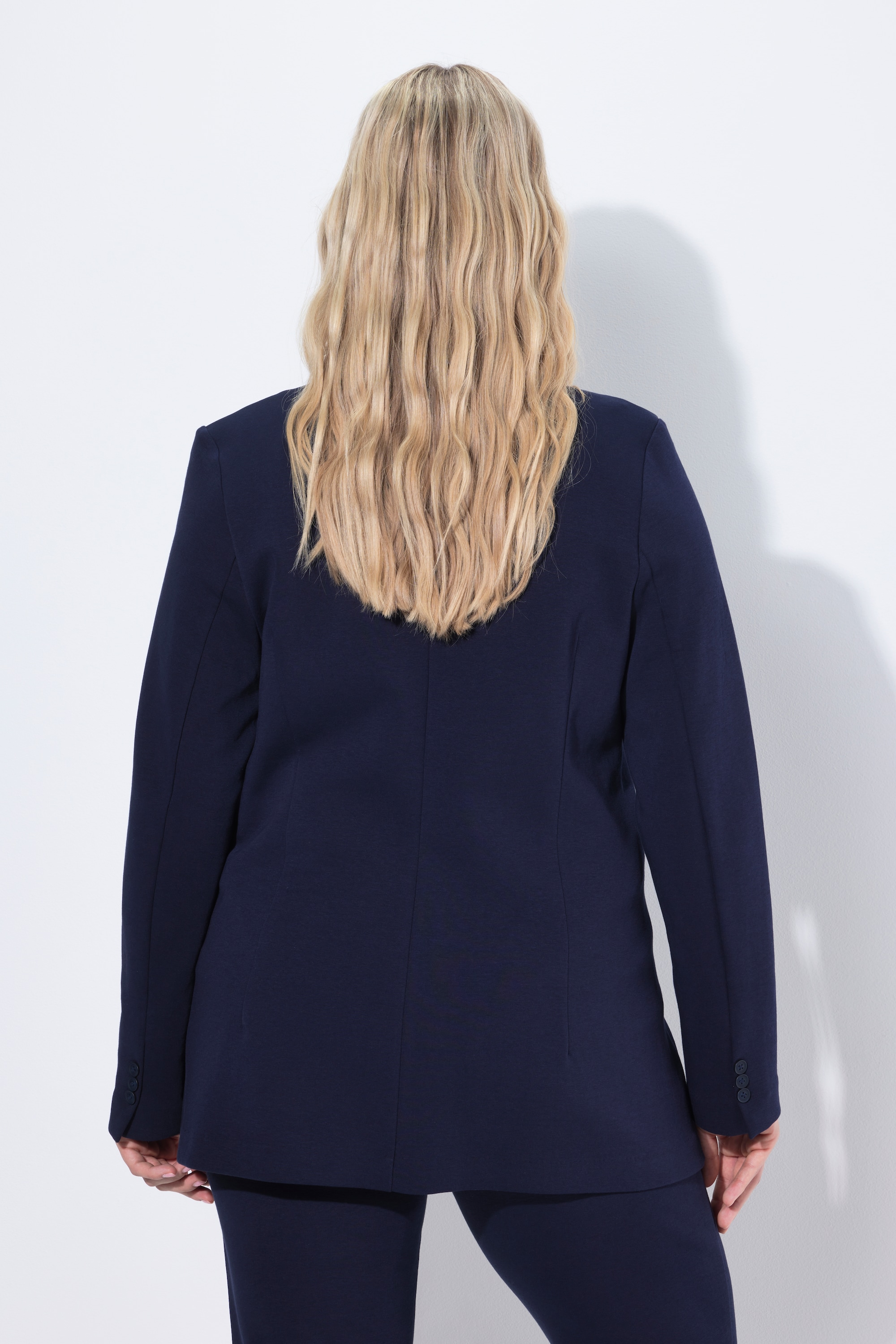Ulla Popken Damen große Größen Blazer Punto di Roma A Linie Reverskragen