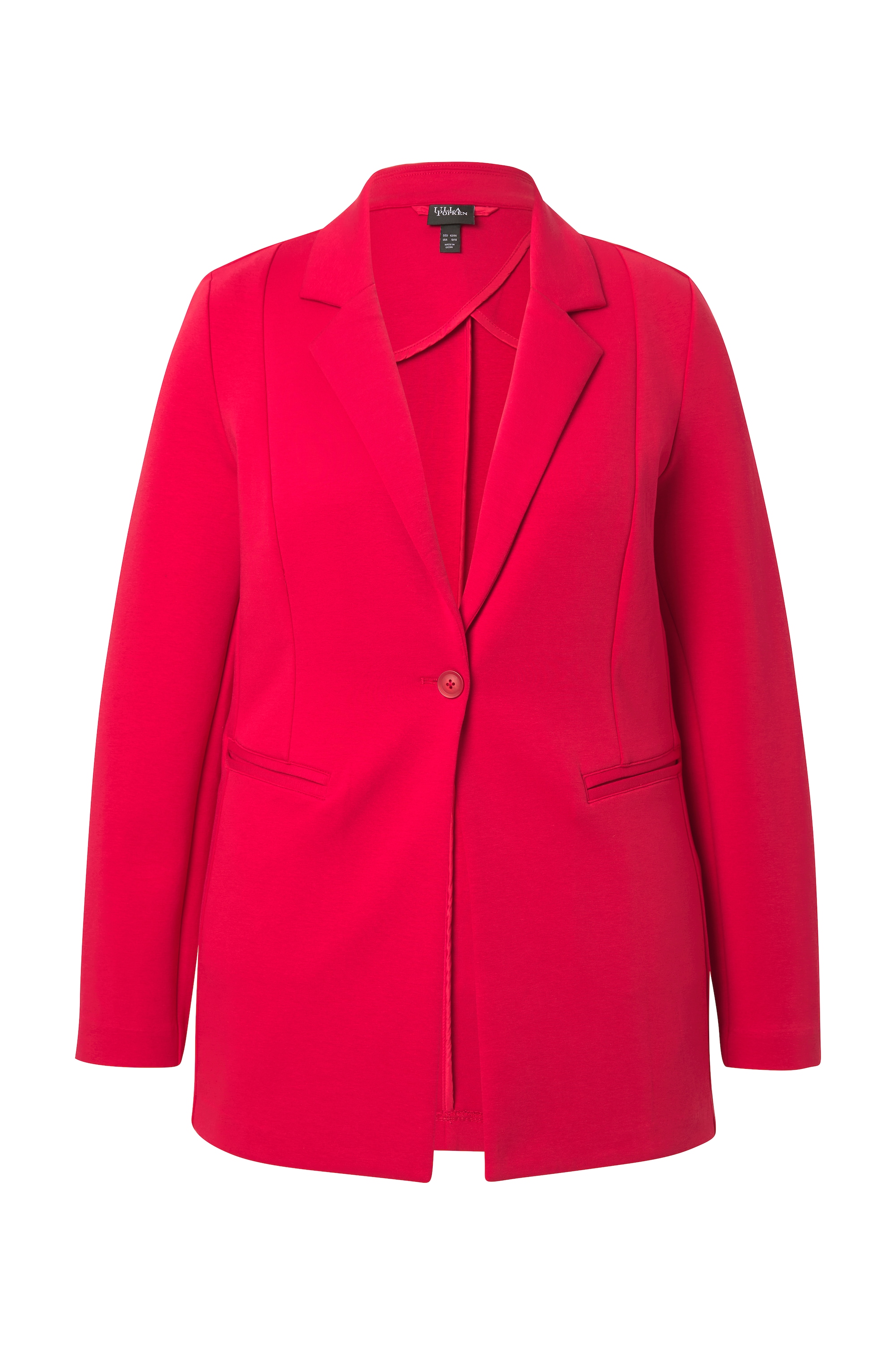 Ulla Popken Damen große Größen Blazer Punto di Roma A Linie Reverskragen