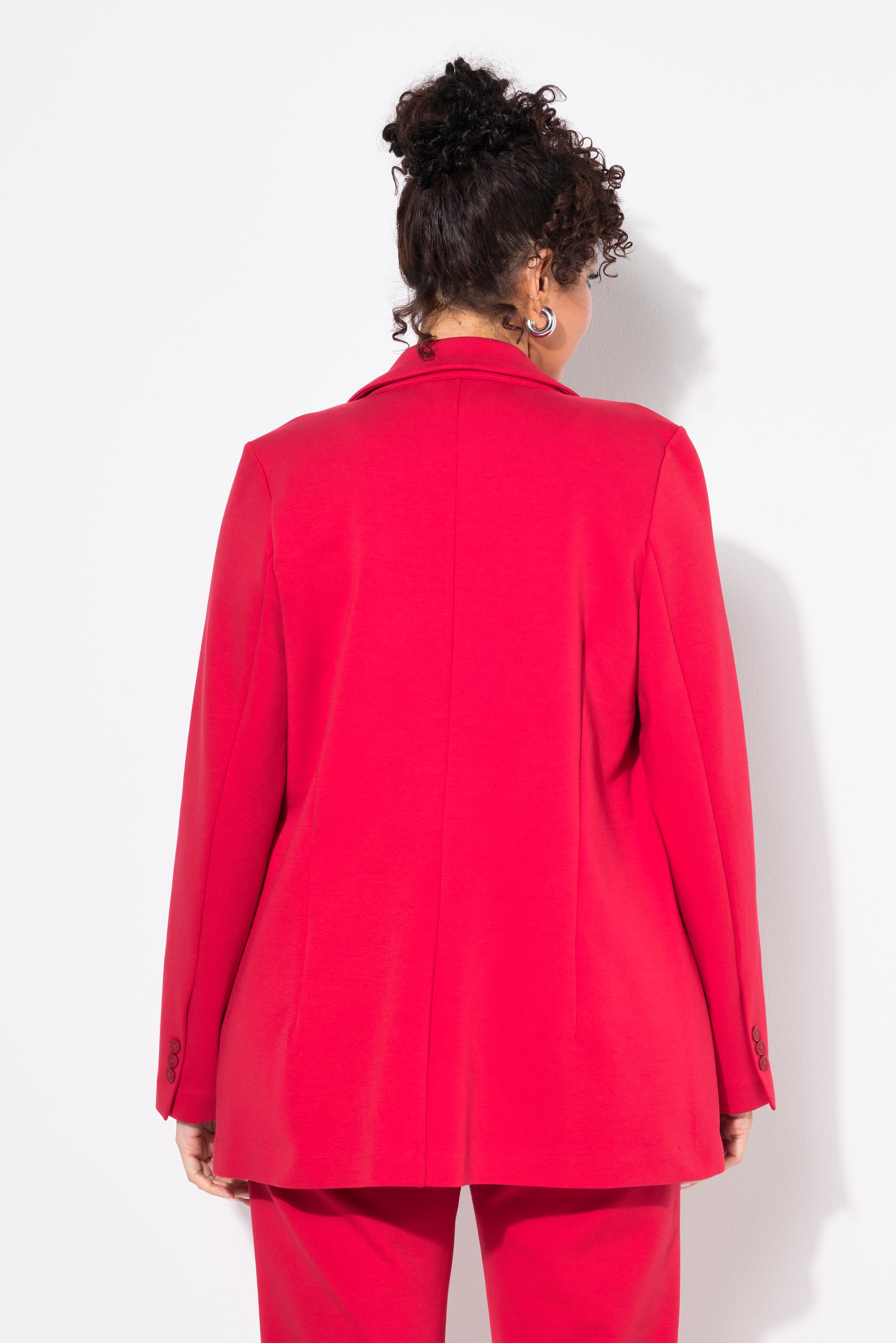 Ulla Popken Damen große Größen Blazer Punto di Roma A Linie Reverskragen