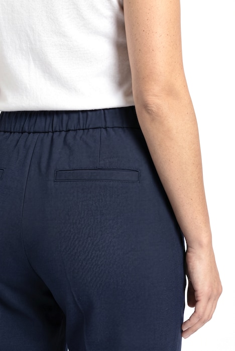Hose, Punto-di-Roma-Jersey, konisches Bein, Elastikbund