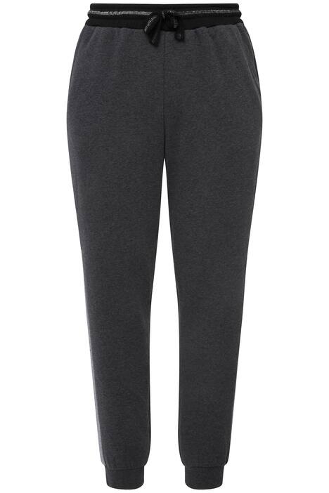 Teplákové kalhoty, LOVE, elastický pas, žebrovaný lem