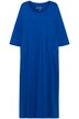 Midi šaty, kulatý výstřih, 3/4 zvonové rukávy
