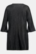 Sequin Accent Metallic A-line Fit Stretch Knit Tunic