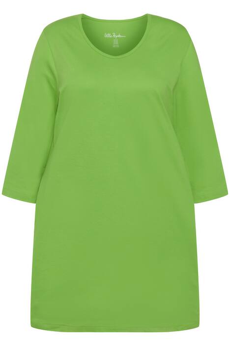 Dlouhé tričko, kulatý výstřih, 3/4 rukávy