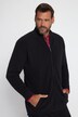 Cardigan à col montant et fermeture éclair