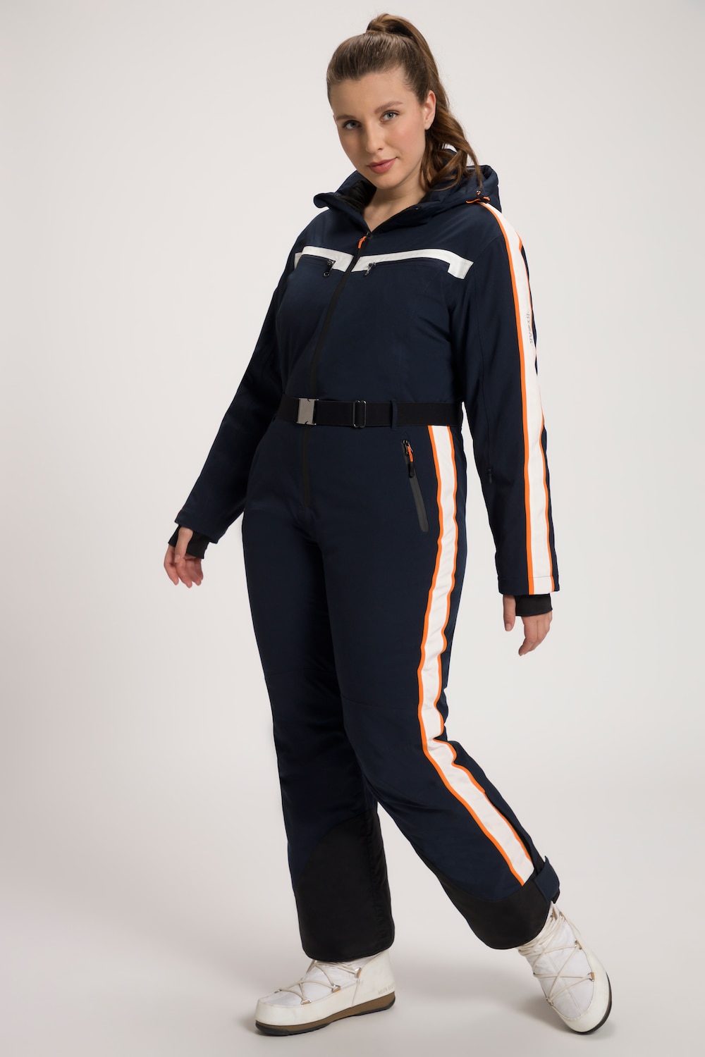 Große Größen HYPRAR Skianzug, Damen, blau, Größe: 42/44, Polyester, Ulla Popken