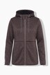 Veste en maille polaire, doublure en polaire, fermeture à glissière à double sens, réflecteur