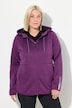 Jasje van gebreid fleece, teddyfleece, tweerichtingsrits, reflector
