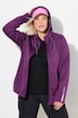 Jasje van gebreid fleece, teddyfleece, tweerichtingsrits, reflector