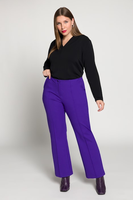 Free People Good Days Satin Trousers Wide Leg Pleating Purple Mauve XS NWT  | eBay