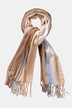 Schal, Colorblocking, Fransen