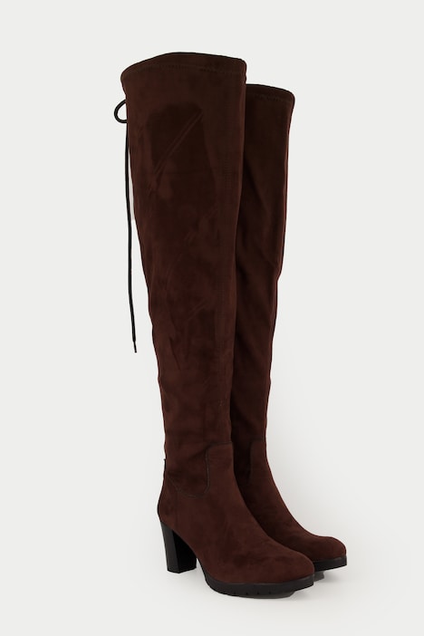Overknee-Stiefel, XXL-Schaft, Weite H