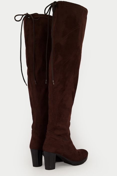 Overknee-Stiefel, XXL-Schaft, Weite H