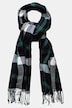 Schal, Karomuster, Fransen