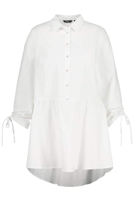 Tunika, límeček, volánový lem, nařasené dlouhé rukávy