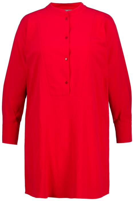 Dlouhá tunika, oversize, stojáček, dlouhé netopýří rukávy