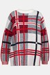 Grand Plaid Oversized Fit Sweater