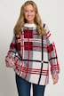 Grand Plaid Oversized Fit Sweater