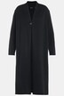 Long-Strickjacke, Knopf, weicher Feinstrick