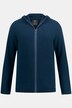 Cardigan à capuche avec motif tricotés et zip