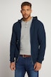 Cardigan à capuche avec motif tricotés et zip