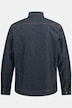 Surchemise STHUGE en jean, manches longues, col montant - jusqu'au 8 XL