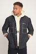 Surchemise STHUGE en jean, manches longues, col montant - jusqu'au 8 XL