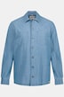 Camisa STHUGE, sobrecamisa, aspecto vaquero, manga larga, cuello kent, hasta la talla 8 XL