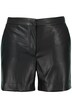 Šortky, kožený vzhled, široké nohavice, komfortní pas