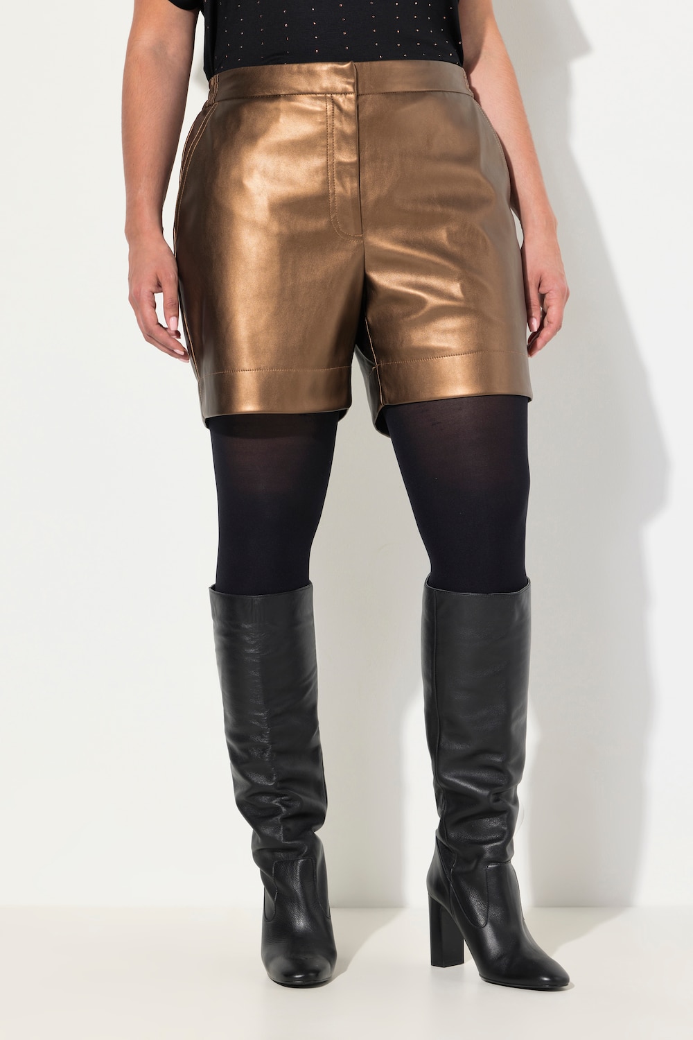 Große Größen Shorts, Damen, orange, Größe: 58/60, Polyester/Synthetische Fasern, Ulla Popken